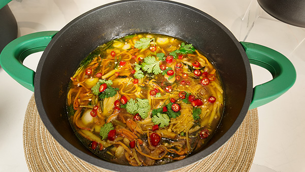 Mushroom Stewed Chicken